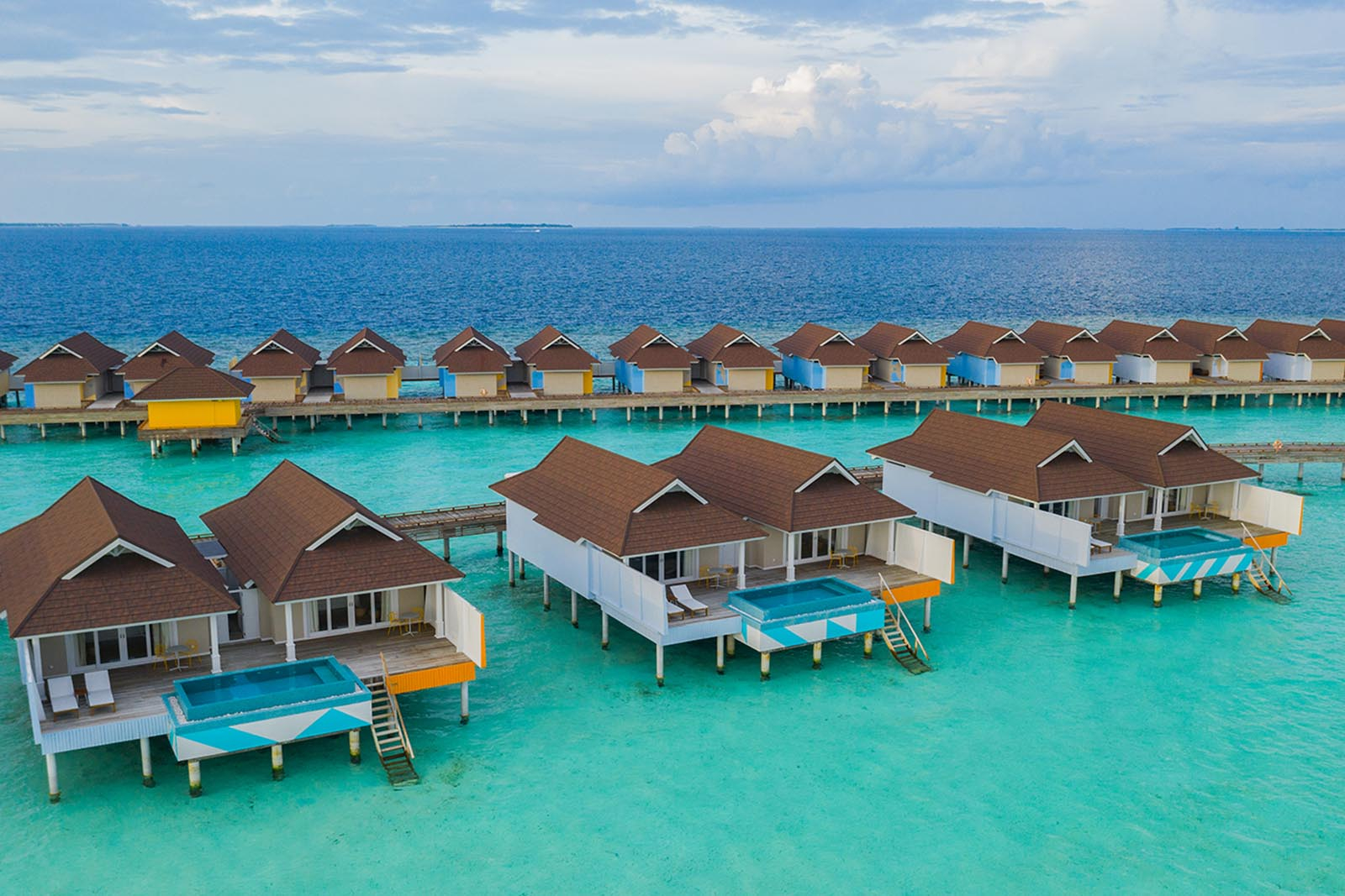 Lagoon Overwater Villa with Pool
